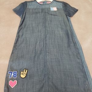 Calvin Klein Girls Denim Dress